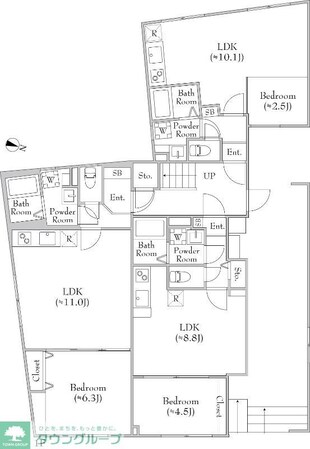 Fons Lucis Izumiの物件間取画像